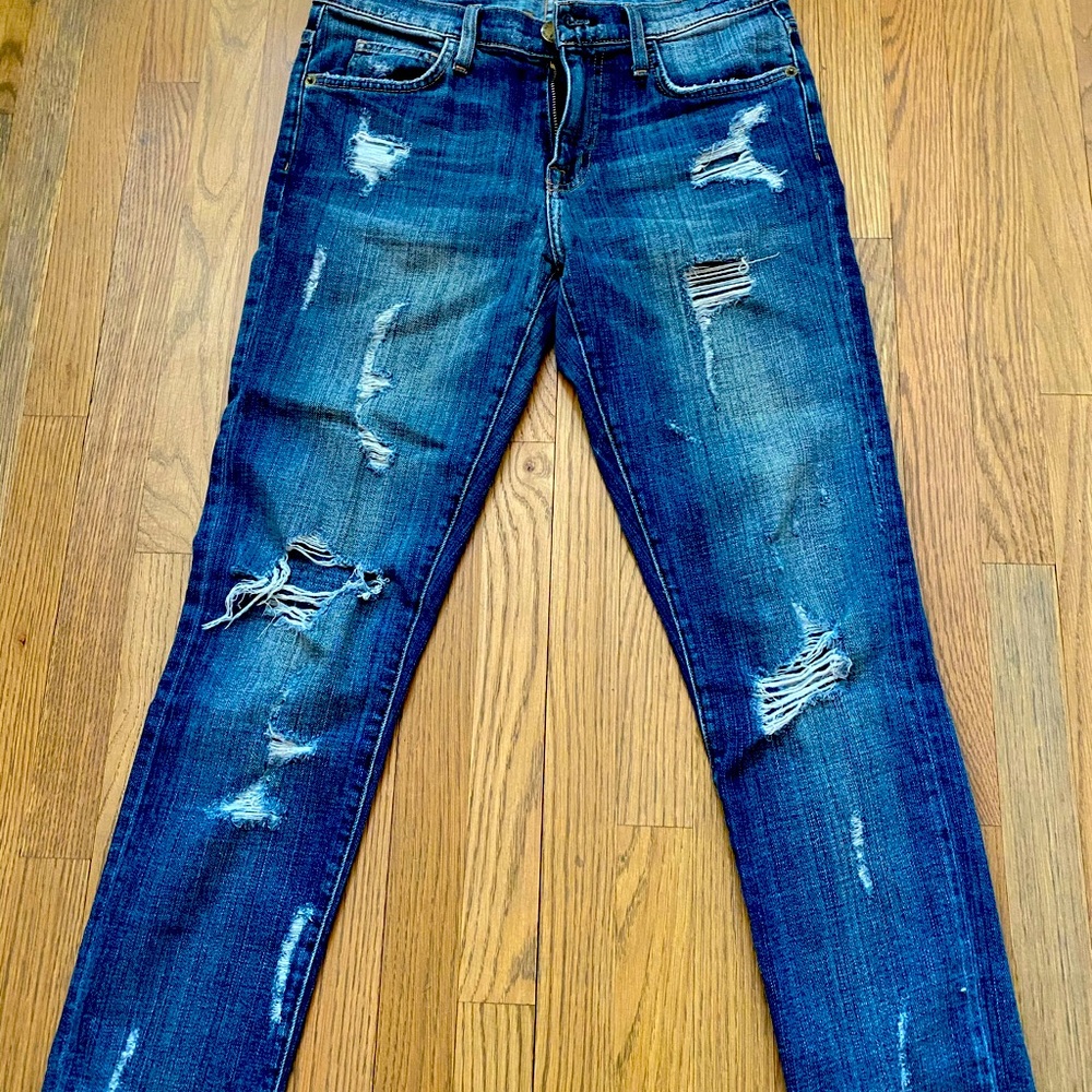 Current Elliot The Fling in dark shredded